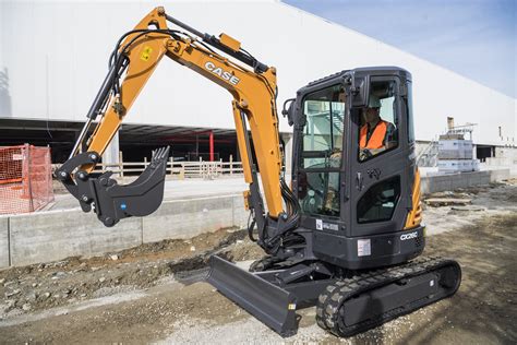 old house with mini excavator